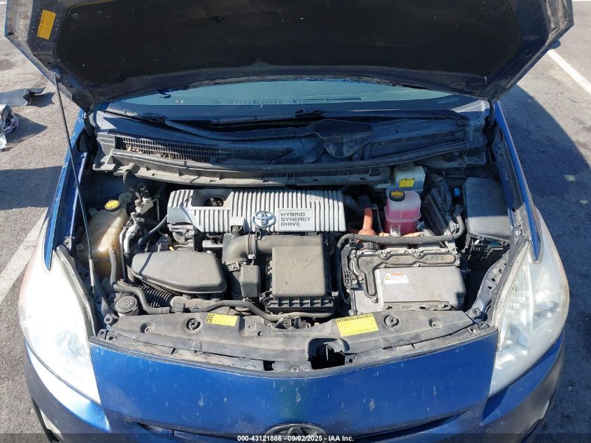 2010 Toyota Prius Iv VIN: JTDKN3DU2A0019210 Lot: 43121886