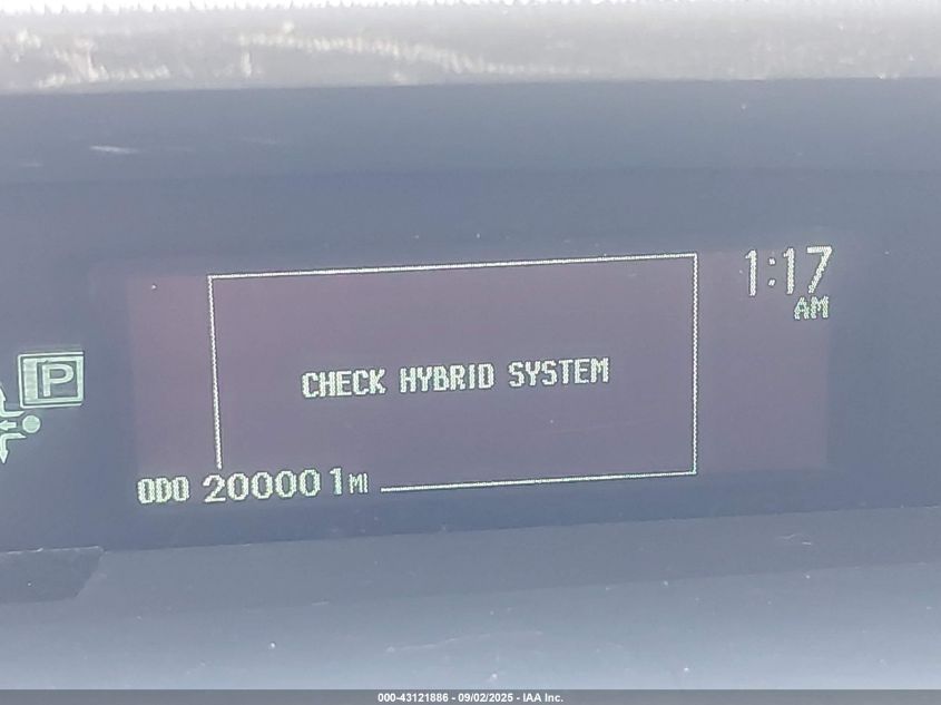 2010 Toyota Prius Iv VIN: JTDKN3DU2A0019210 Lot: 43121886