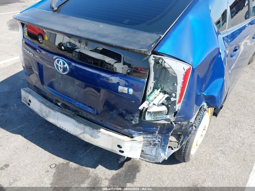 2010 Toyota Prius Iv VIN: JTDKN3DU2A0019210 Lot: 43121886