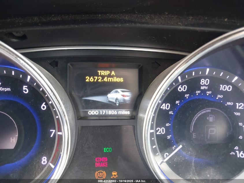 2014 Hyundai Sonata Limited VIN: 5NPEC4AC4EH832769 Lot: 43122002