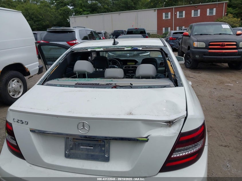 2012 Mercedes-Benz C 250 Sport VIN: WDDGF4HB3CA615799 Lot: 43122045