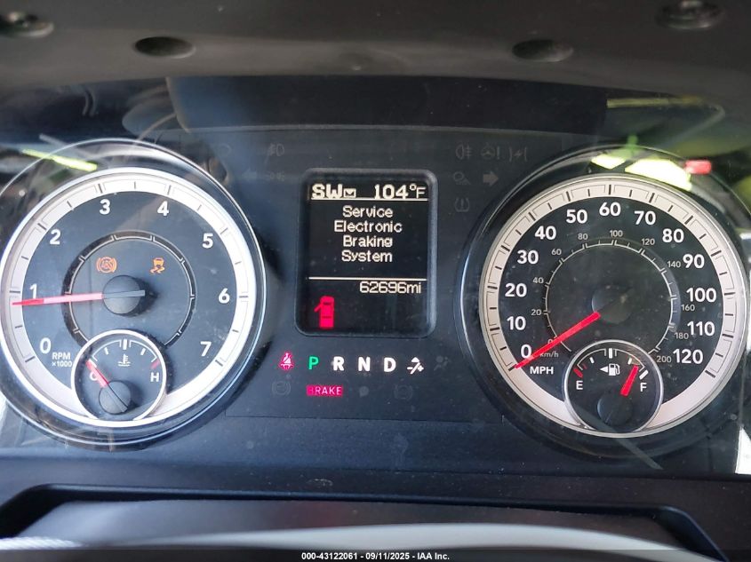 2017 Ram 1500 Express 4X2 5'7 Box VIN: 1C6RR6KGXHS592007 Lot: 43122061