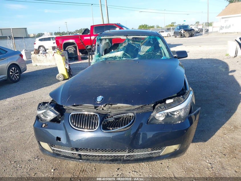 2008 BMW 535I VIN: WBANW135X8CZ78093 Lot: 43122070
