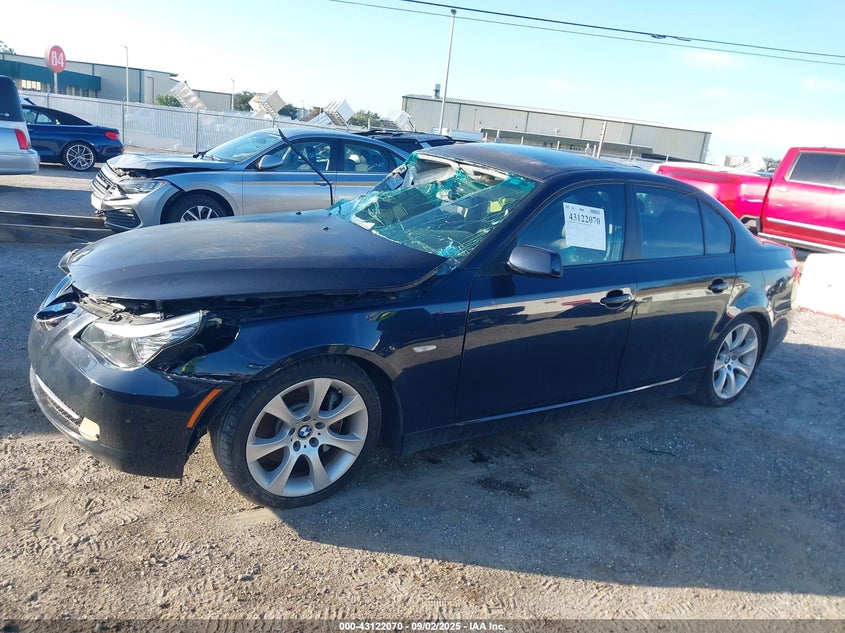 2008 BMW 535I VIN: WBANW135X8CZ78093 Lot: 43122070