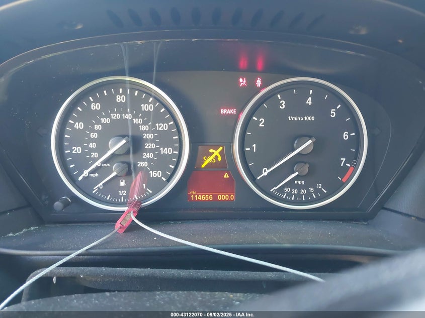 2008 BMW 535I VIN: WBANW135X8CZ78093 Lot: 43122070