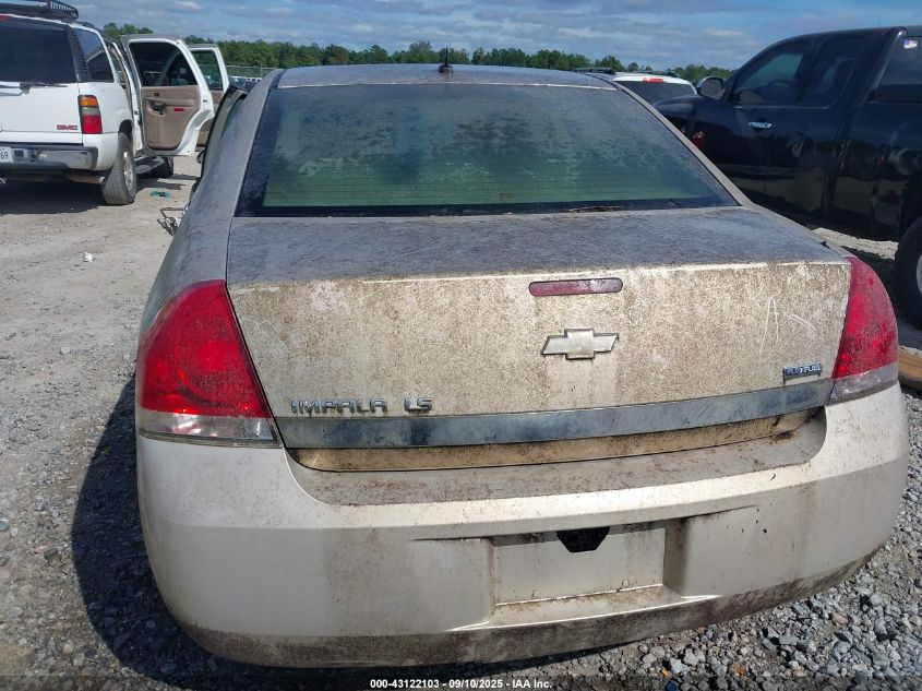 2008 Chevrolet Impala Ls VIN: 2G1WB58K789251079 Lot: 43122103