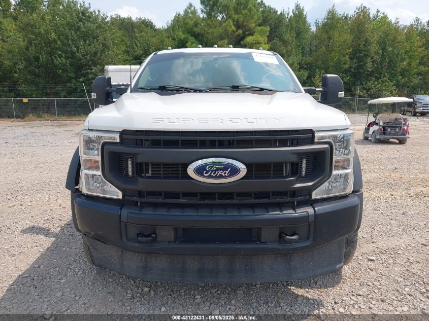 2022 Ford F-550 Chassis Xl VIN: 1FD0X5HT7NEE75545 Lot: 43122431