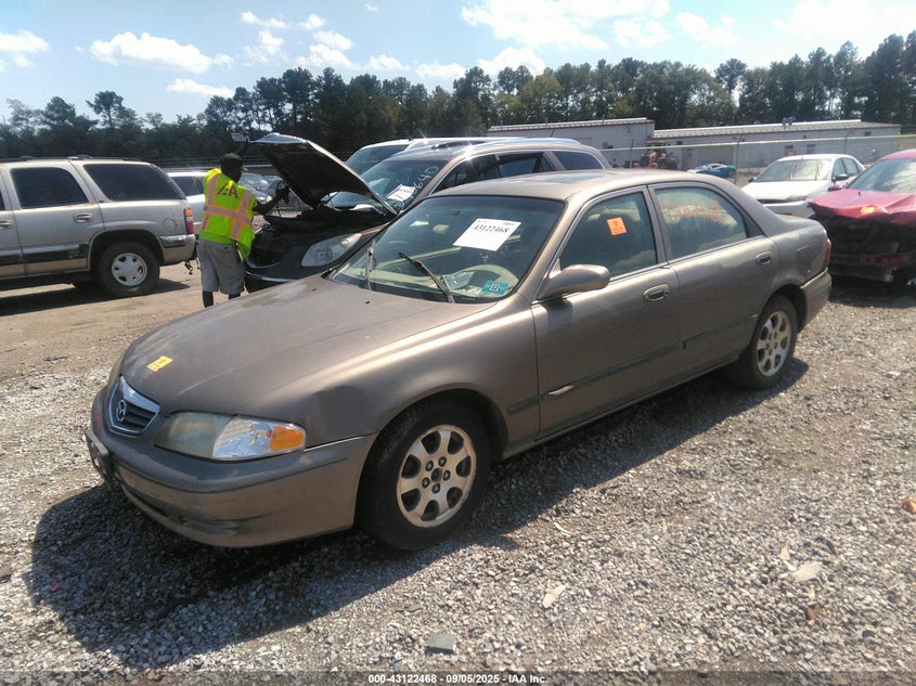 2001 MAZDA 626 SEDAN 2.0L I4 FI DOHC 16V F4