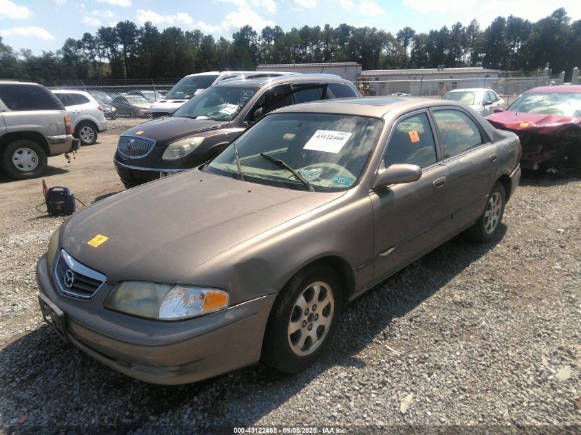 2001 Mazda 626 Es/Lx VIN: 1YVGF22C715243187 Lot: 43122468