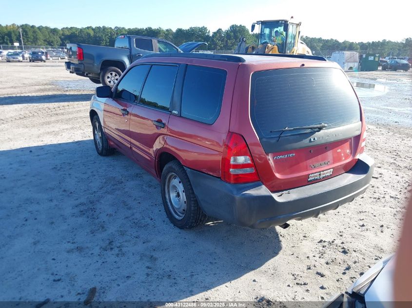 2004 Subaru Forester 2.5Xs