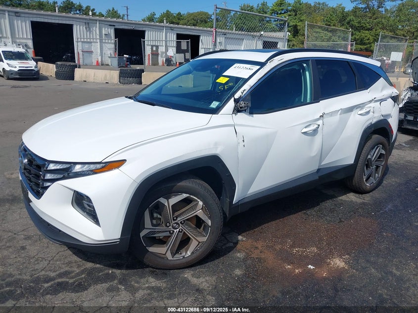 2023 Hyundai Tucson Sel white other gasoline 5NMJFCAE8PH276192 photo #3