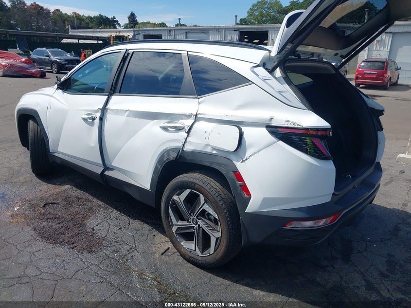 2023 Hyundai Tucson Sel white other gasoline 5NMJFCAE8PH276192 photo #4