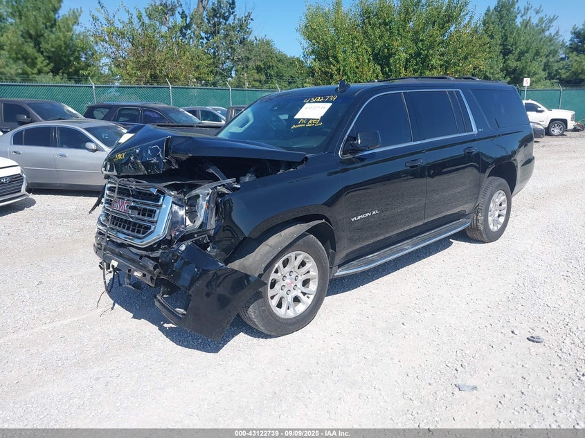 Vin: 1gks2gkc1hr235621, lot: 43617063, gmc yukon xl slt 20172