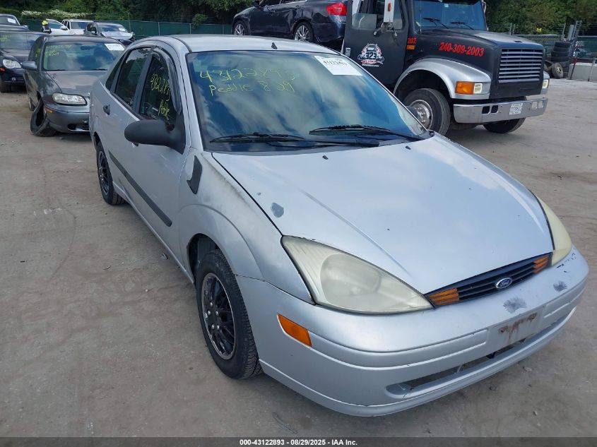 2002 Ford Focus Lx VIN: 1FAFP33P42W258995 Lot: 43122893