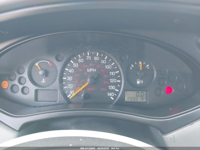 2002 Ford Focus Lx VIN: 1FAFP33P42W258995 Lot: 43122893