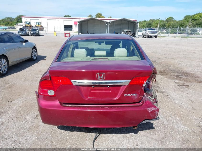 2008 Honda Civic Lx VIN: 1HGFA165X8L054840 Lot: 43122906