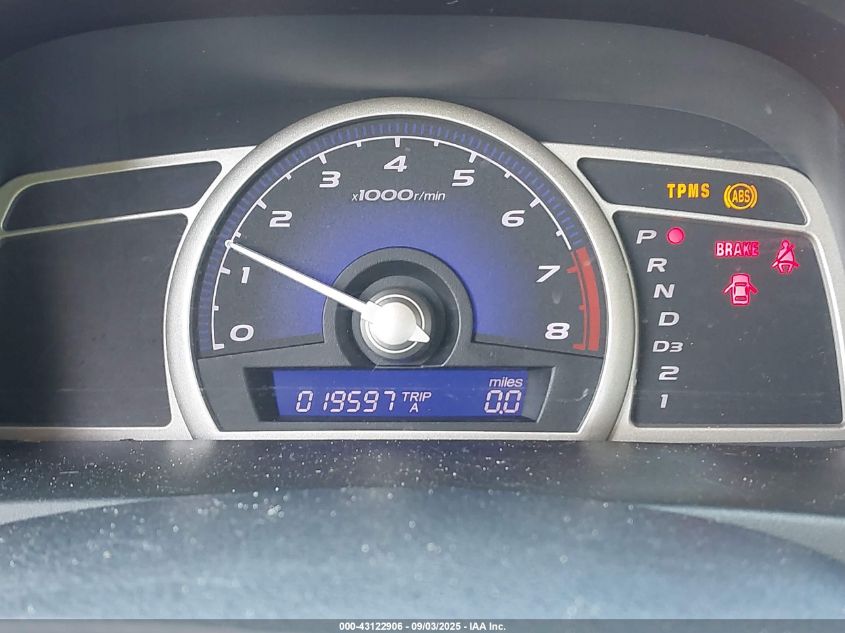 2008 Honda Civic Lx VIN: 1HGFA165X8L054840 Lot: 43122906