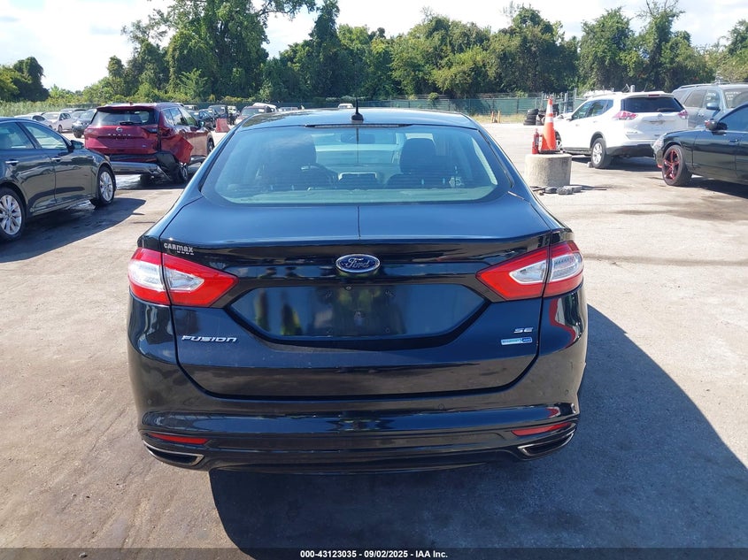 2016 Ford Fusion Se VIN: 3FA6P0T92GR294629 Lot: 43123035