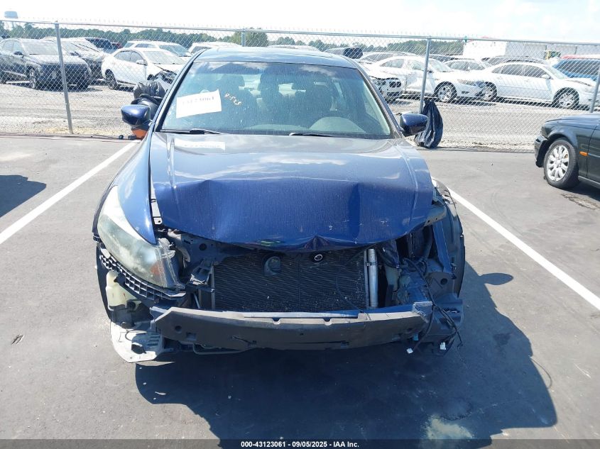 2010 Honda Accord 2.4 Ex-L VIN: 1HGCP2F88AA137606 Lot: 43123061