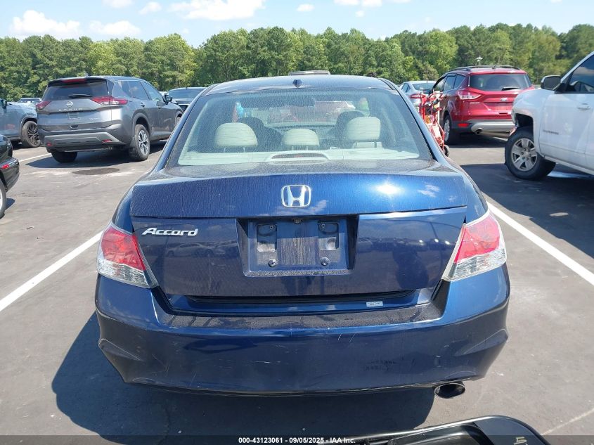 2010 Honda Accord 2.4 Ex-L VIN: 1HGCP2F88AA137606 Lot: 43123061