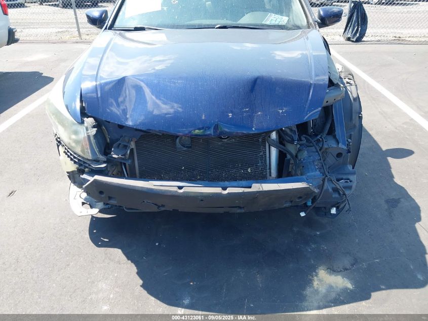 2010 Honda Accord 2.4 Ex-L VIN: 1HGCP2F88AA137606 Lot: 43123061