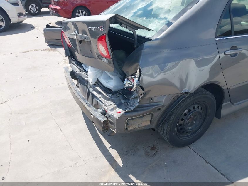 2005 Toyota Corolla S VIN: 2T1BR32E25C336478 Lot: 43123098