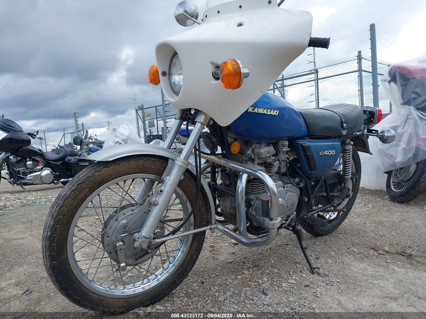 1977 KAWASAKI KZ400 auction photo 2