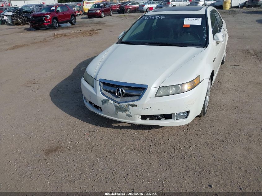 2008 Acura Tl 3.2 VIN: 19UUA66218A049113 Lot: 43123394