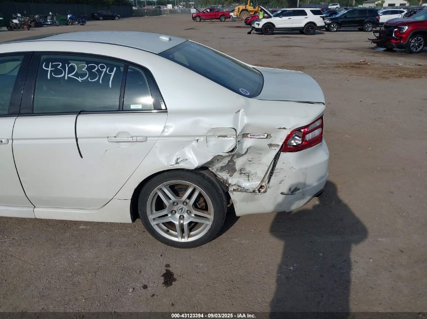 2008 Acura Tl 3.2 VIN: 19UUA66218A049113 Lot: 43123394