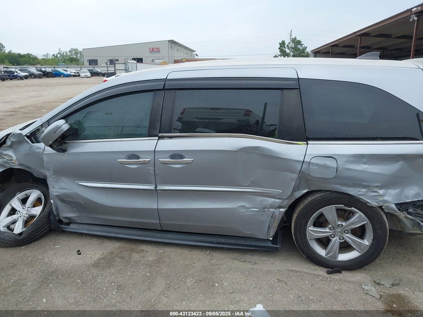 2019 Honda Odyssey Ex-L VIN: 5FNRL6H71KB097121 Lot: 43123423