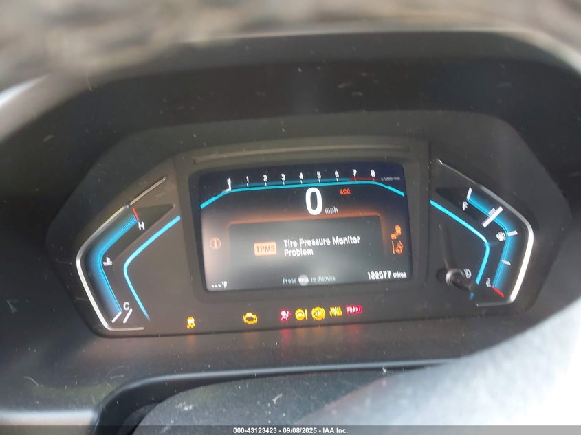 2019 Honda Odyssey Ex-L VIN: 5FNRL6H71KB097121 Lot: 43123423