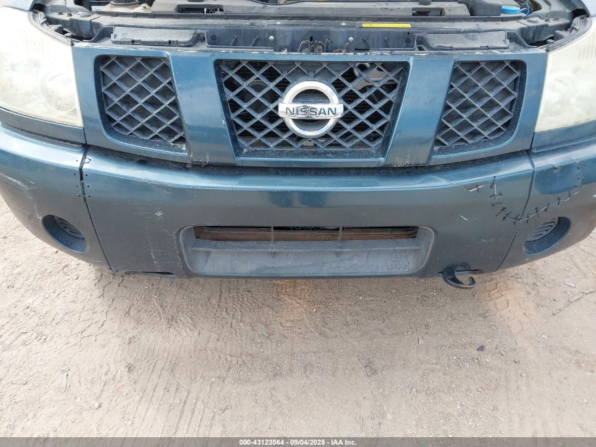 2005 Nissan Titan Xe VIN: 1N6BA07B55N551111 Lot: 43123564