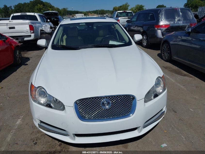 2011 Jaguar Xf VIN: SAJWA0FB4BLS09664 Lot: 43123571