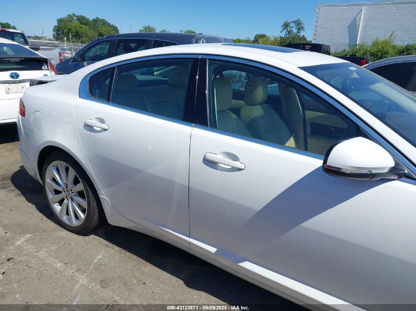 2011 Jaguar Xf VIN: SAJWA0FB4BLS09664 Lot: 43123571