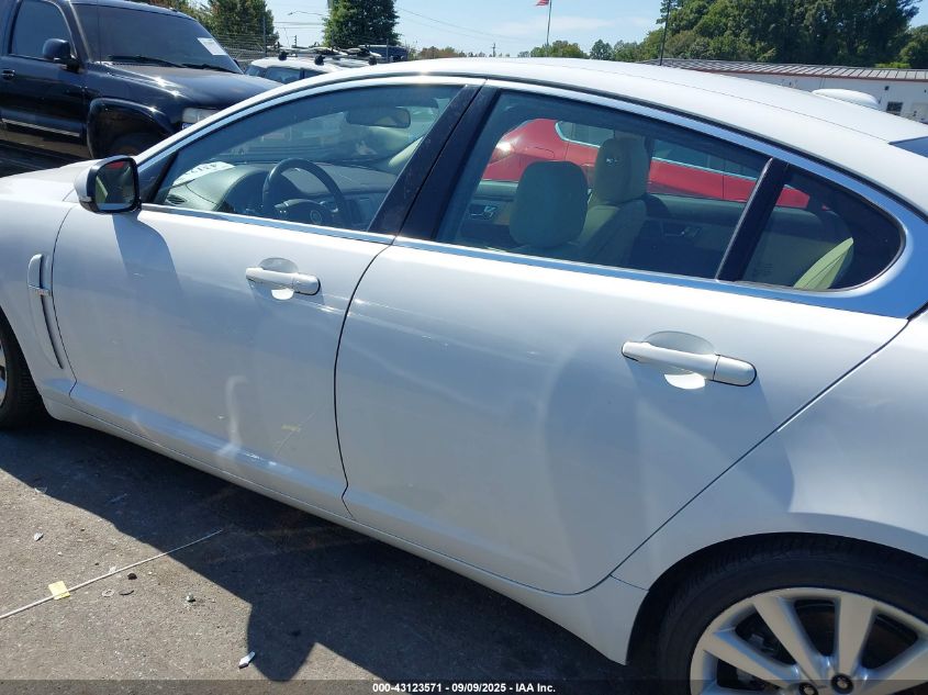 2011 Jaguar Xf VIN: SAJWA0FB4BLS09664 Lot: 43123571