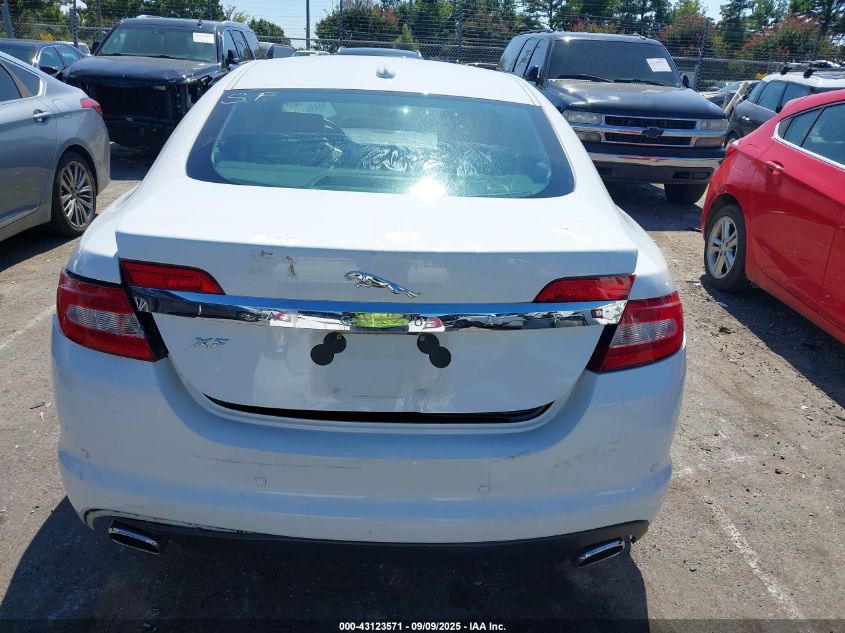 2011 Jaguar Xf VIN: SAJWA0FB4BLS09664 Lot: 43123571