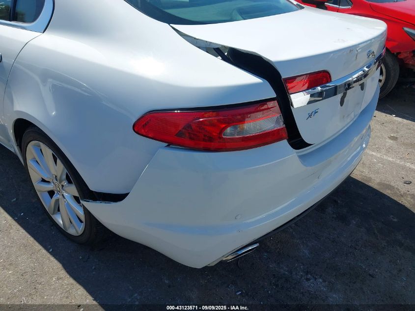 2011 Jaguar Xf VIN: SAJWA0FB4BLS09664 Lot: 43123571