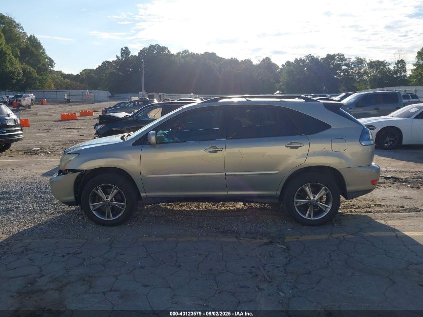2006 Lexus Rx 400H VIN: JTJHW31U160023510 Lot: 43123579