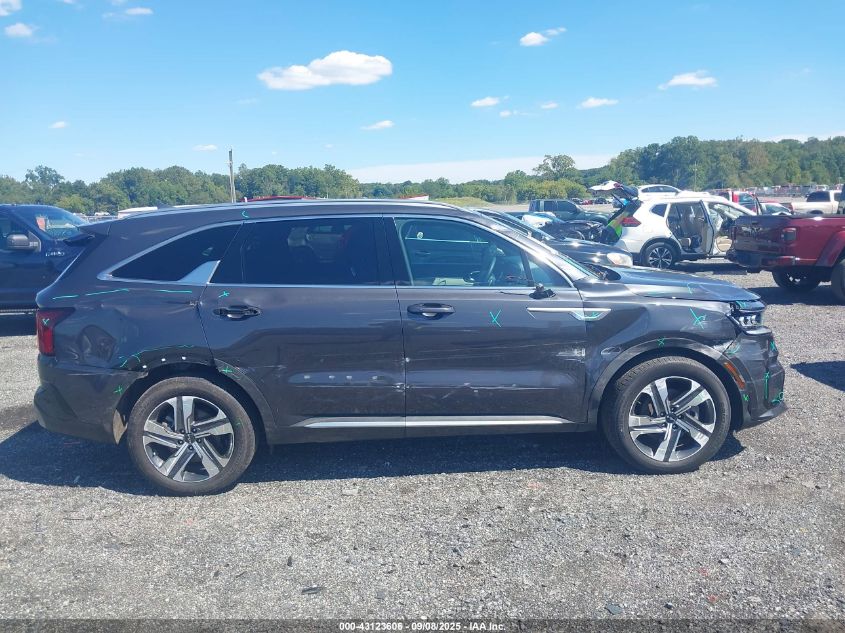 2023 Kia Sorento Hybrid Sx Prestige VIN: KNDRKDLG7P5218449 Lot: 43123606