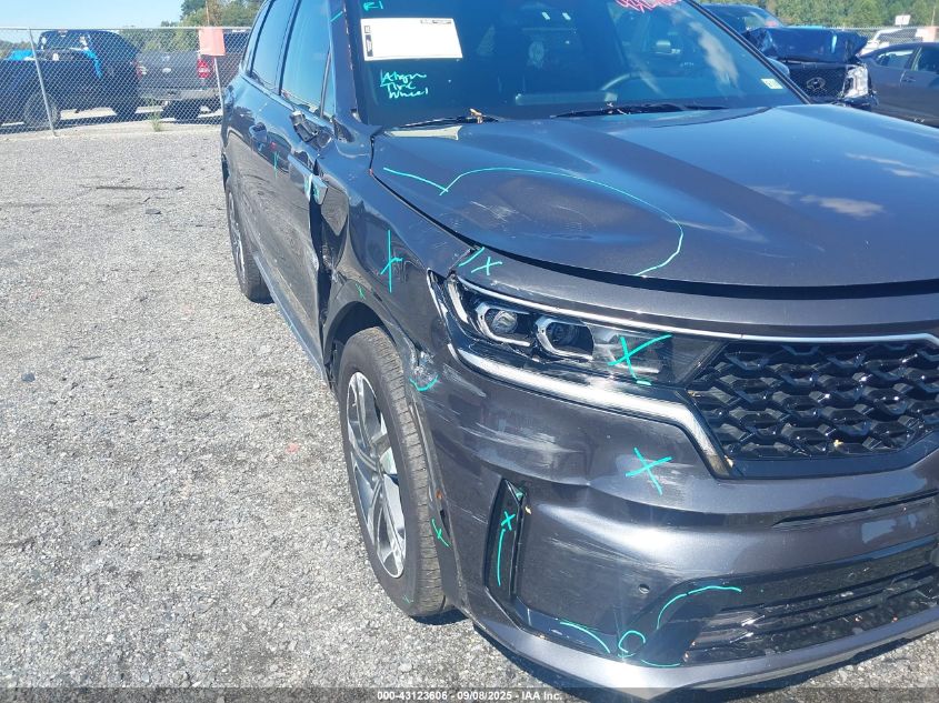 2023 Kia Sorento Hybrid Sx Prestige VIN: KNDRKDLG7P5218449 Lot: 43123606
