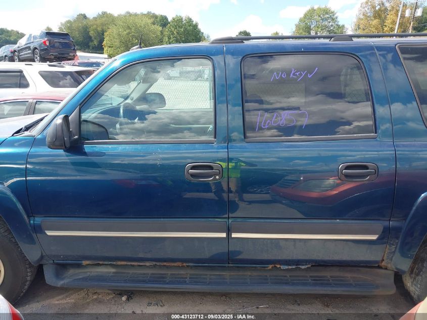 2005 Chevrolet Suburban 1500 Ls VIN: 3GNFK16Z05G160857 Lot: 43123712