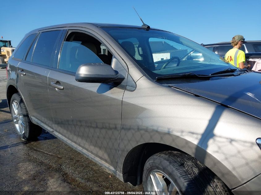 2012 Ford Edge Sel VIN: 2FMDK4JC4CBA76427 Lot: 43123756