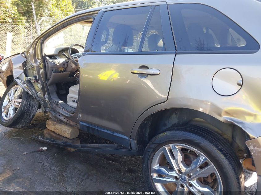 2012 Ford Edge Sel VIN: 2FMDK4JC4CBA76427 Lot: 43123756