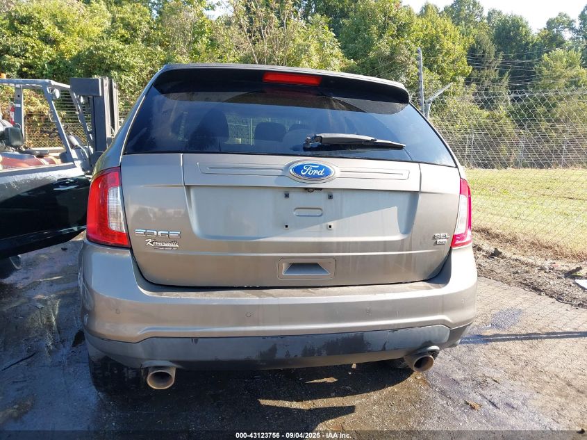 2012 Ford Edge Sel VIN: 2FMDK4JC4CBA76427 Lot: 43123756