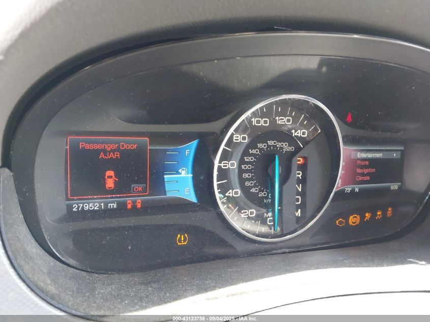 2012 Ford Edge Sel VIN: 2FMDK4JC4CBA76427 Lot: 43123756