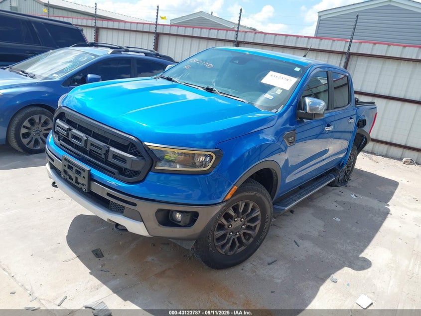 Vin: 1fter4ehxmld09724, lot: 43618111, ford ranger xlt 20212