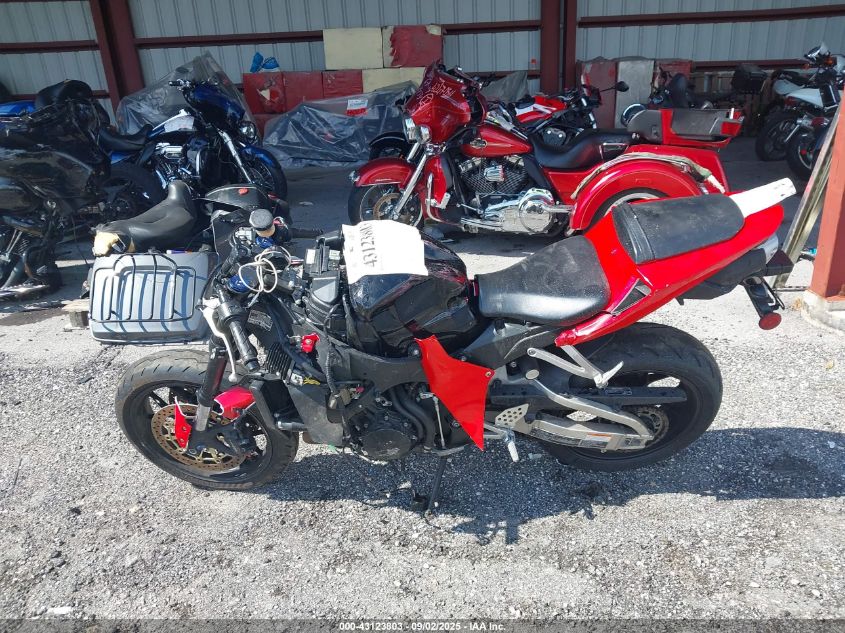 2016 Honda Cbr600 Rr VIN: JH2PC40J5GK200318 Lot: 43123803