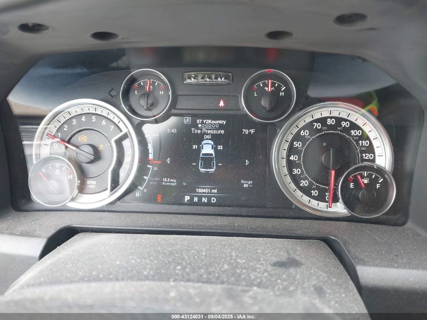 2016 Ram 1500 Big Horn VIN: 1C6RR7TT2GS380072 Lot: 43124031