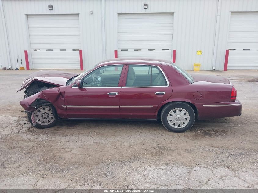 2004 Mercury Grand Marquis Gs VIN: 2MEFM74W14X695519 Lot: 43124054