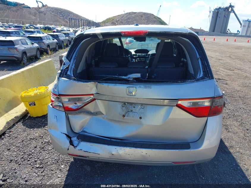 2013 Honda Odyssey Ex-L VIN: 5FNRL5H63DB053271 Lot: 43124194